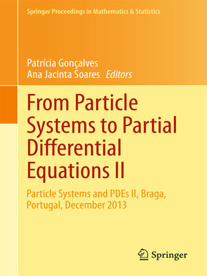 cover image of From Particle Systems to Partial Differential Equations II